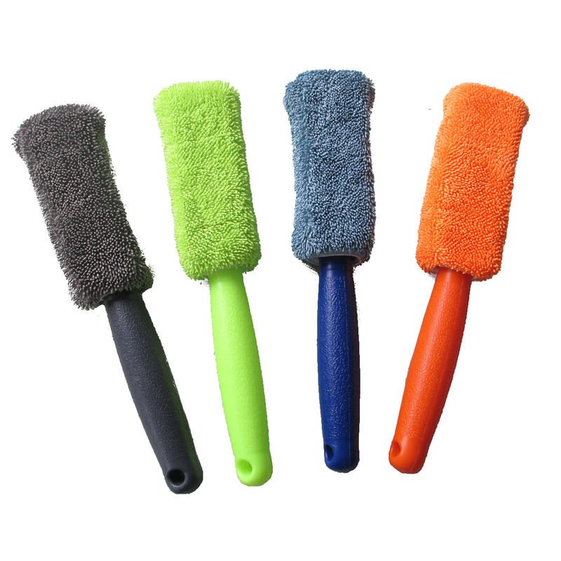 Sikat pembersih velg mobil mikrofiber 28x6x4cm