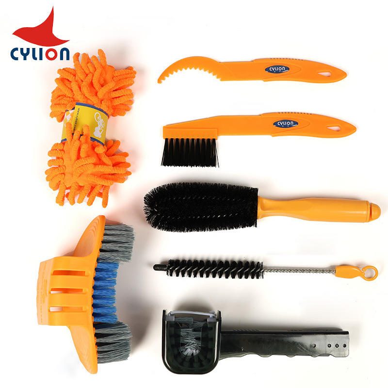 CYLION Set Pembersih Rantai dan Roda Sepeda Serbaguna