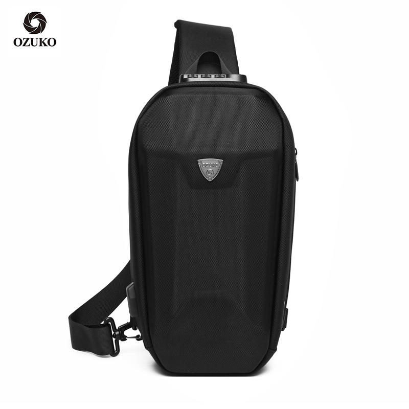 OZUKO Tas Dada Anti Maling EVA Hard Shell Anti Air