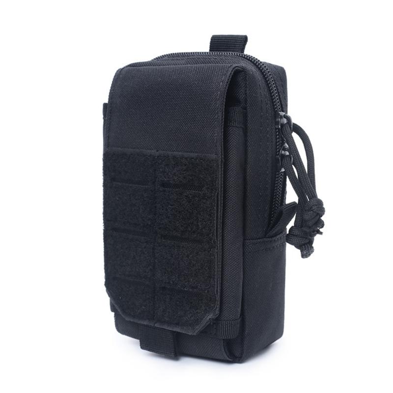 Tas HP Taktis MOLLE EDC Sarung HP Pinggang Outdoor