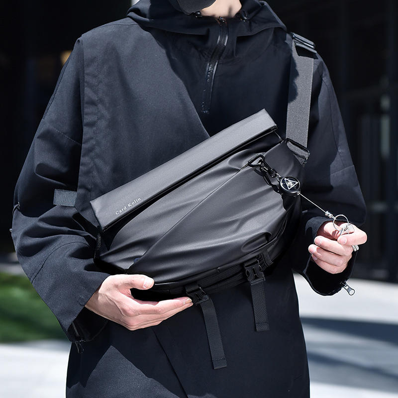 Tas Dada Pria Crossbody Sling Bag Sepeda Kapasitas Besar