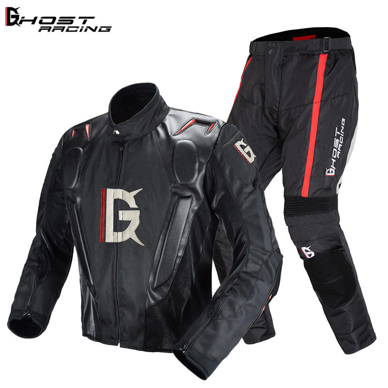 Setelan Balap Motor 4 Musim Jaket & Celana Anti Jatuh
