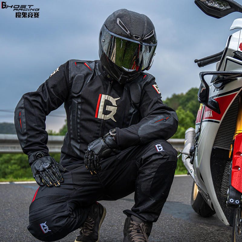 Setelan Jaket & Celana Balap Motor Anti Jatuh 4 Musim