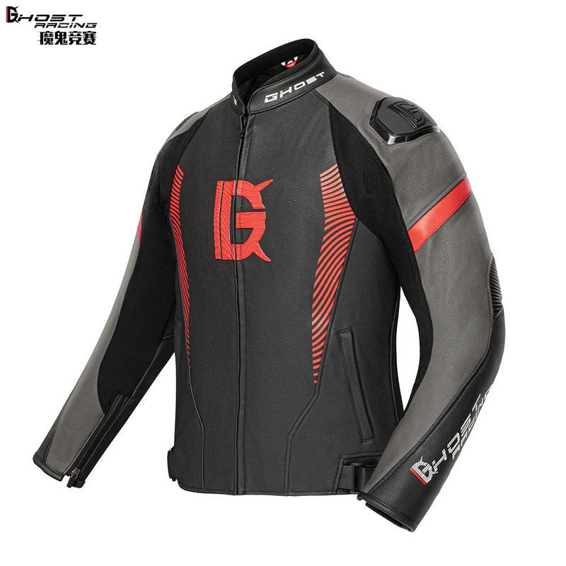 Jaket Kulit Motor Pria Pelindung Anti Jatuh Musim Dingin