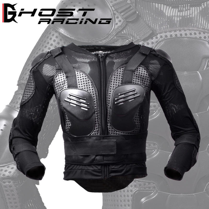 Baju zirah pelindung motor off-road bernapas