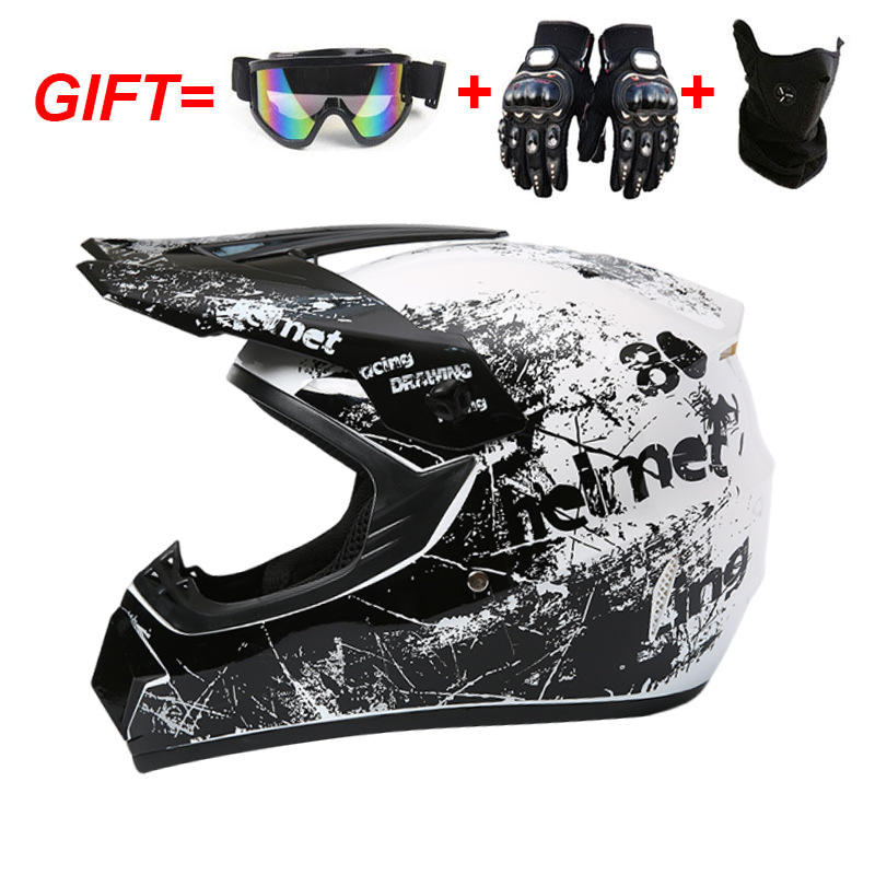 Helm Full Face Off-Road Motor & Sepeda Gunung