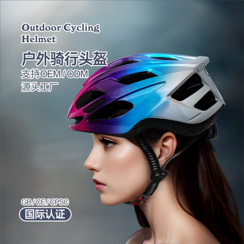 Helm sepeda ukuran besar ultralight dan bernapas